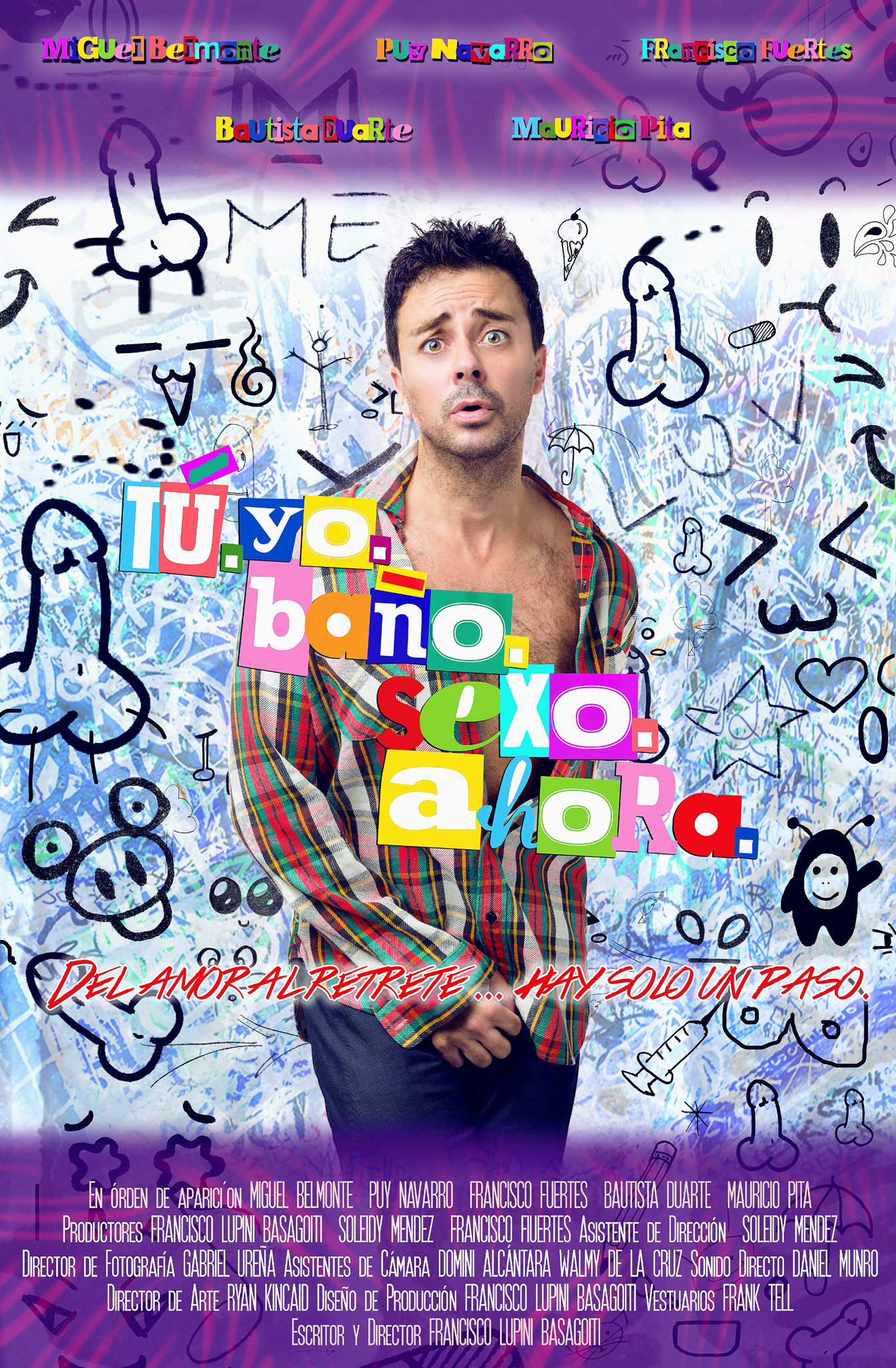 You. Me. Bathroom. Sex. Now.